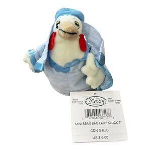 Lady Kluck Robin Hood Disney Store 7" Bean Bag Plush